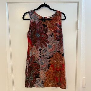 Floral Sleeveless Dress - Multicolor